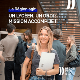 La Région offre un ordinateur à tous les lycéens entrant en classe de Seconde et les élèves de 1ère année de CAP