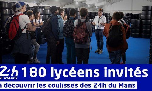 Christelle Morançais invite 180 lycéens et étudiants à découvrir les coulisses des 24 Heures du Mans