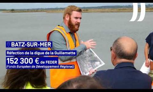 L’Europe et la Région, partenaires d’une économie maritime durable en Loire-Atlantique.